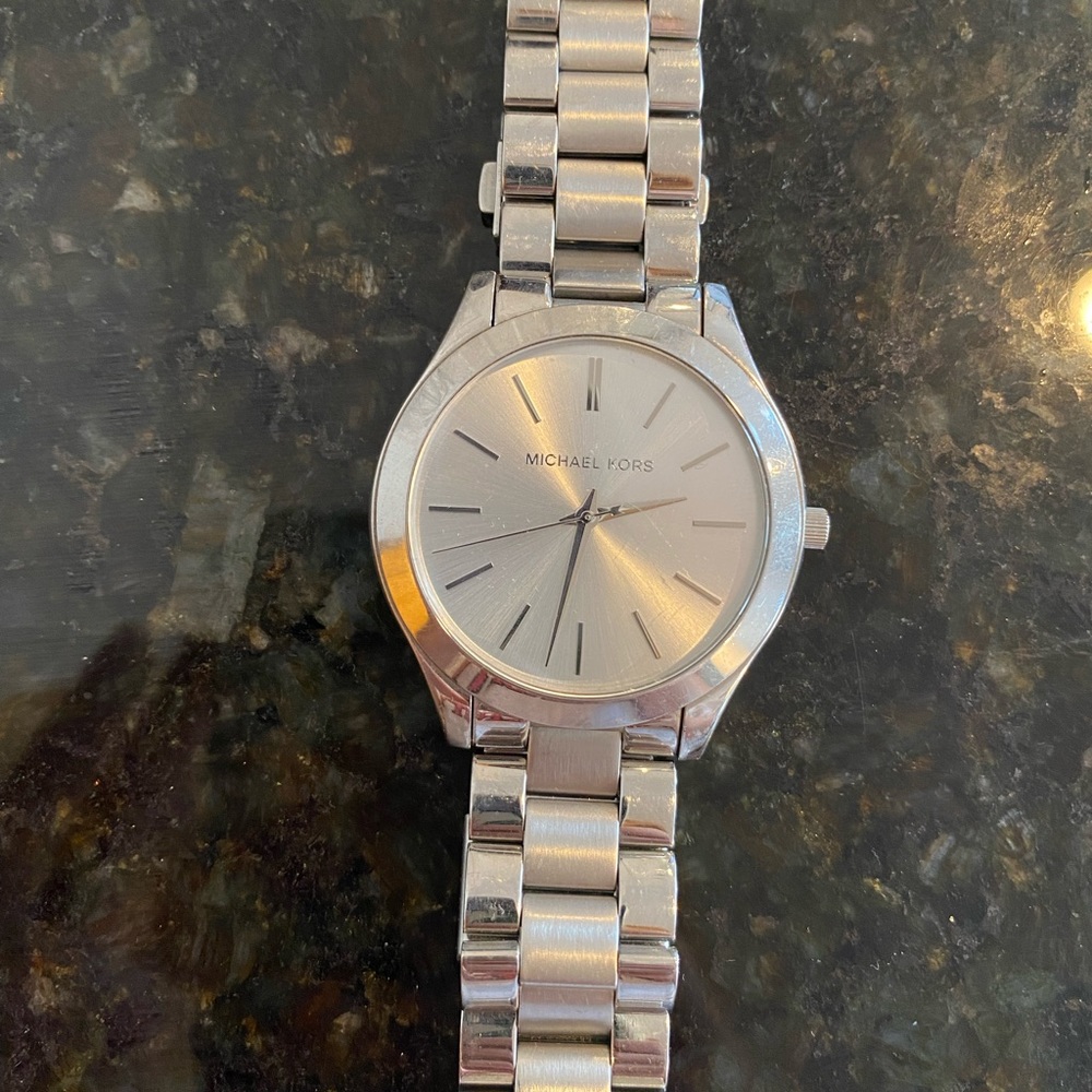 COPY - Michael Kors Women’s Runway Watch Silver MK3178